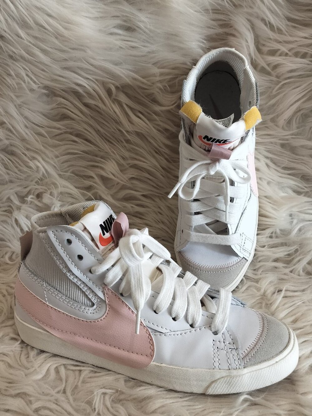 Nike Blazer Mid 77 Jumbo 'White /Atmosphere Pink (Women's) Size 11